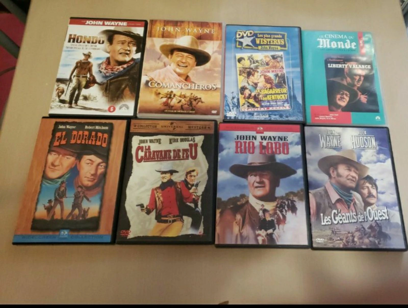 Lot dvd john wayne 